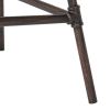 Iron BAR STOOL W/CUSHIONS