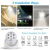 Wireless LED Spotlight 90 Degree Motion Sensor Night Lamp 360°Rotate Cordless Stairs Lights Battery Operated