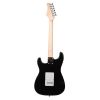 Rosewood Fingerboard Electric Guitar Black w/ White