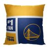 [Personalization Only] OFFICIAL NBA Colorblock Personalized Pillow - Golden State Warriors