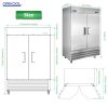 ORIKOOL 54" Commercial Refrigerator 49 Cu.ft with 2 Solid Door Reach-In Refrigerators Stainless Steel ETL Approved Upright Fridge Storage