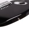 Rosewood Fingerboard Electric Guitar Black w/ White