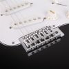 Rosewood Fingerboard Electric Guitar Black w/ White