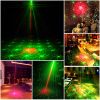 Sound Activated LED Projector Laser Patterns Laser Party Lights Disco Bar Music Strobe Lights