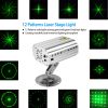 Sound Activated LED Projector Laser Patterns Laser Party Lights Disco Bar Music Strobe Lights