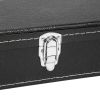 Glarry High-End Fine-Grain PU Leather Hard Case for 335 Style Semi-Hollow & Hollowbody Electric Guitar