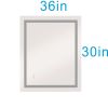 Led Mirror for Bathroom with Lights,Dimmable,Anti-Fog,Lighted Bathroom Mirror with Smart Touch Button,Memory Function(Horizontal/Vertical)